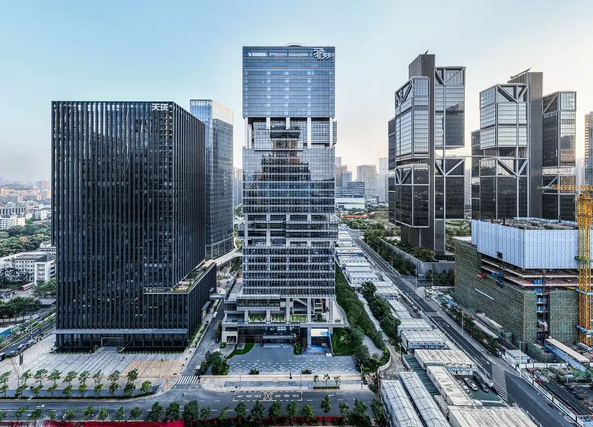 深圳现代办公楼群